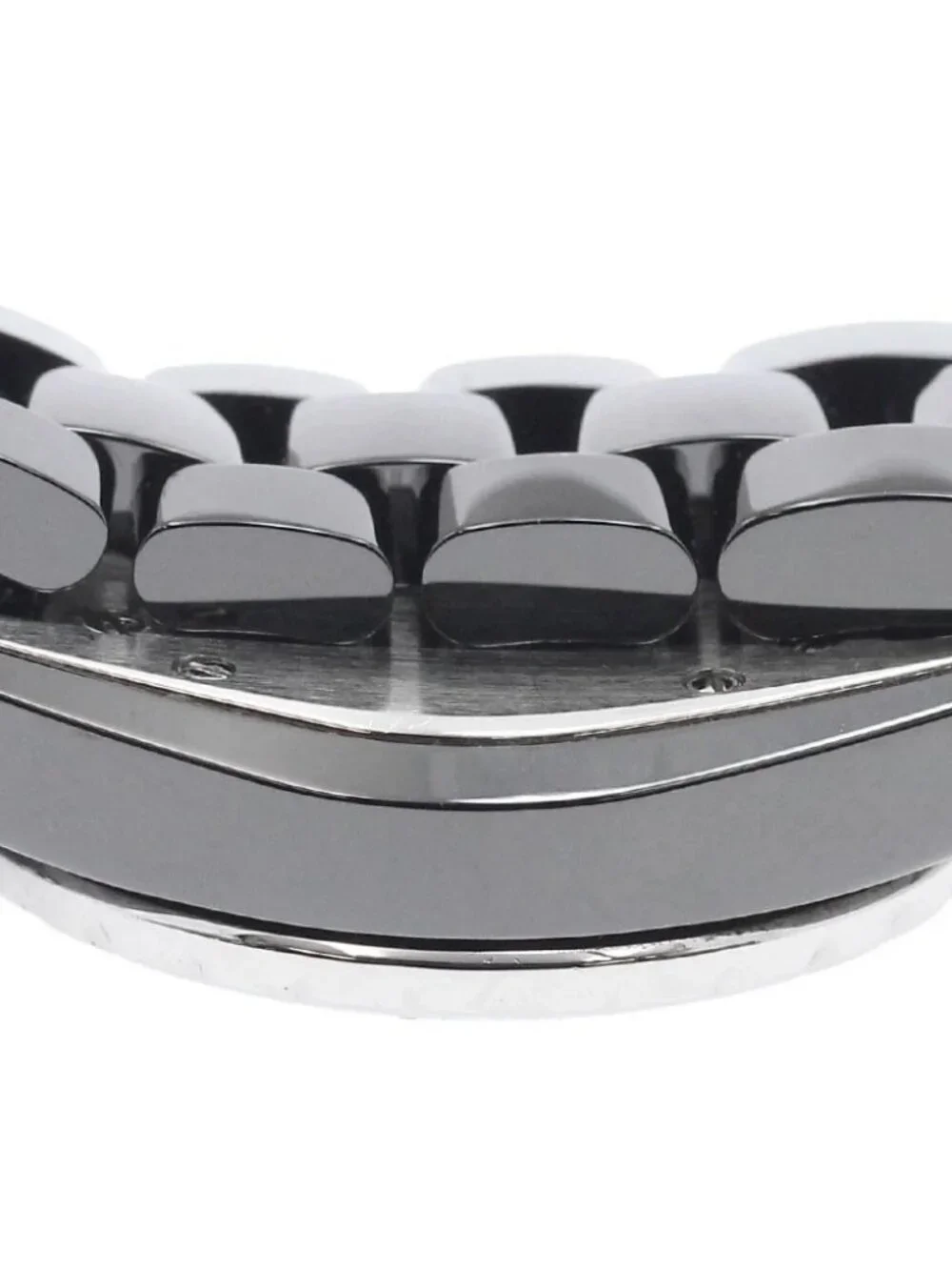 CHANEL J12 H0949 black ceramic diamond bezel Quartz Ladies Watch